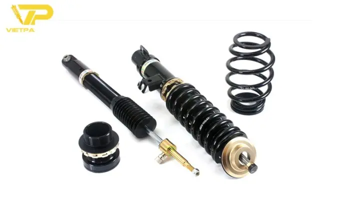 So sánh phuộc BC Racing với phuộc nguyên bản
