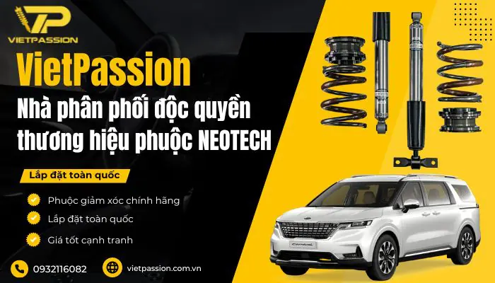 VIETPASSION nhà phân phối phuộc Neotech độc quyền tại Việt Nam