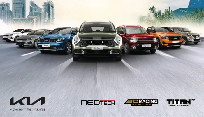 Tổng hợp các loại phuộc hiệu năng cho từng dòng xe KIA